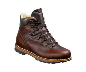 Meindl Lederstiefel Sonnblick Dunkelbraun (Größe: 9,5) 44 braun