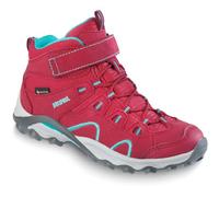 Meindl Kinder Wanderschuhe Lucca Mid GTX rot/türkis 36