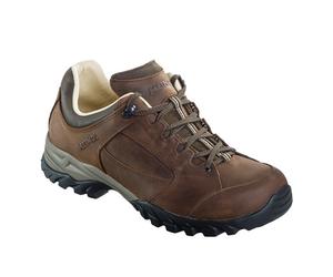 Meindl Lugano XXL Comfort Fit Herren Wanderschuh Freizeitschuh dunkelbraun Schuhgröße EU 42,5 Farbgruppe braun braun Herren