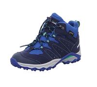 Meindl Meindl GmbH & Co. KG Meindl Bottes K Pour Enfant Bleu Nuit/Verde Tuam Jr. GTX, Taille 28, Wanderschuh, Bleu,