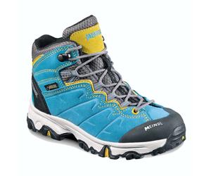 Meindl - Minnesota GTX Jr. - türkis ocker - Größe 42 - Kinderwanderschuhe - Gore Tex
