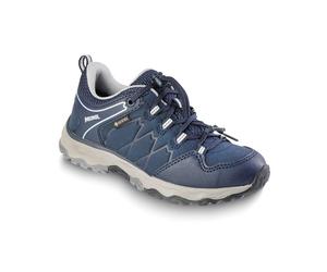 Meindl Ontario Junior GTX Kinderschuhe Wanderschuhe Freizeitschuhe nachtblau-silber Schuhgröße EU 27 Farbgruppe navy navy Kinder