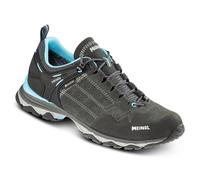 Meindl Ontario Lady GTX Damen Freizeitschuhe Wanderschuhe graphit-azurblau Schuhgröße EU 40 Farbgruppe grau grau Damen