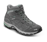 Meindl Trekkinghalbschuhe Quebec Lady Mid GTX Damen Grau/Türkis Größe 41 ½