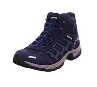 MEINDL Herren Trekkinghalbschuhe Quebec Mid GTX (5558) 46 ½ marine/lime