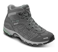 Meindl Trekkinghalbschuhe Quebec Lady Mid GTX Damen Grau/Türkis Größe 41 ½
