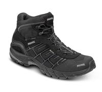 MEINDL Herren Trekkinghalbschuhe Quebec Mid GTX schwarz/silber 46 (4056284535796)