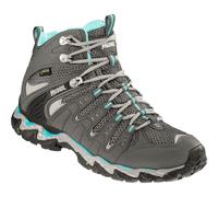 Meindl RESPOND LADY MID II GTX - Wanderschuhe Trekkingschuhe für Damen - anthrazit / türkis (31) - UK 5,5 (EU 39)