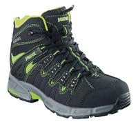 MEINDL Kinder- und Jugendwanderschuh Snap Junior Mid Schwarz / Gelb / Grün - Gr. - 30