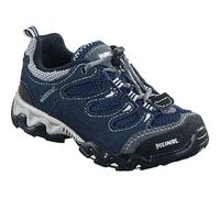 Meindl Jungen Halbschuhe blau marine/silber Velour/Mesh 40
