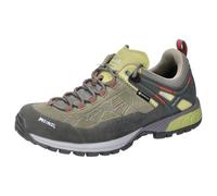 Meindl Wanderhalbschuhe Top Trail Lady GTX wasserdichte und stabile Trekkingschuhe mit Wildleder Obermaterial und griffiger Laufsohle grün/gelb EU 40