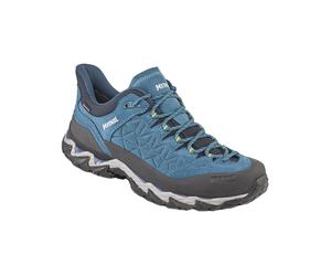 Meindl - Wanderschuhe aus GORE-TEX® - Sion GTX Bleu Pétrole/Jaune für Herren aus Leder - Größe 42,5 - Blau Blau 42.5