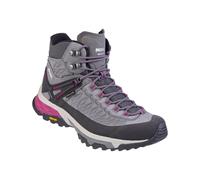 Meindl - Wanderschuhe für Tageswanderungen - Top Trail Lady Mid GTX Grey/Magenta für Damen aus Leder - Größe 39,5 - Grau Grau 39.5