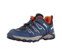 Outdoorschuh MEINDL "Meindl Wisper Junior GTX", Gr. 33, bunt (petrol, orange), Veloursleder, Mesh, unifarben, Basic, Schuhe, GORE-TEX - Winddicht, wasserdicht und atmungsaktiv (60795916-33) petrol, or