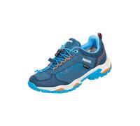 Outdoorschuh MEINDL "Meindl Wisper Junior GORE-TEX", Damen, Gr. 27, bunt (petrol, orange), Mesh, Veloursleder, unifarben, Basic, Schuhe Outdoorschuh, GORE-TEX - Winddicht, wasserdicht und atmungsaktiv