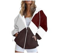 Meine Bestellungen Anzeigen 2024 Hoodie Damen Oversize Oversize Pullover Damen Weihnachts Pullover Sweatshirtjacke Y2K Kapuzenjacke Mit Tasche Reißverschluss Sweatshirt Mit Kapuze Basic Hoodie