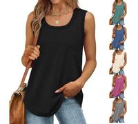 meine bestellungen anzeigen Tank Top Damen Sommer Ärmellos Oberteile Sexy Tanktop Baumwolle Blusentop Lockere Passform Trägershirt Sport T Shirt Einfarbig Bluse Tanktops Frauen Sommermode Große Größen