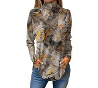 Meine Bestellungen Sport Tshirt Damen Damen Tunika Shirt Weiß Damen Rundhals Long Sleeve Oversized Sweatshirt Blumen Bedruckt Oberteile Basic Pulli Casual Longshirt Leichte T Shirts Damen 3Xl