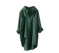 Meine Letzte Rechnung Einsehen Leinenbluse Damen Lang Sommer Leinenhemd Knopfleiste Hemd Casual Lose Musselin Bluse Große Größen Leinen Shirt Longbluse Meine Bestellungen Ansehen