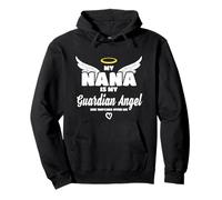 Meine Nana ist Mein Engel, sie wacht in Erinnerung über Mich Pullover Hoodie