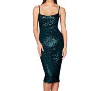 Meine Rechnung Einsehen Sommerkleid Damen Leicht Elegant Europäisches Und Amerikanisches Temperament-Pailletten-Träger-Kleid Der Frühlings Frauen Weiblich Brautkleid Zweiteilig Hochzeitskleid