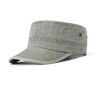 meioro Militär Cap für Frauen Männer, Armee Kappen aus gewaschener Baumwolle, Herren Schirmkappe Mütze schiebermütze, Komfortable männer chillouts Cap für Outdoor Wilde Aktivitäten Newsboy Flatcaps