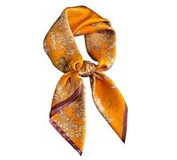 MEISEE Schal aus 100% reiner Maulbeerseide, quadratisch, 68,6 x 68,6 cm, Kopftuch, Kopftuch für Damen, in Geschenkverpackung, 27in