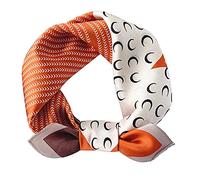 MEISEE Schal aus 100% reiner Maulbeerseide, quadratisch, 68,6 x 68,6 cm, Kopftuch, Kopftuch für Damen, in Geschenkverpackung, 27In