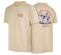 Meister Master Roshi Dragon Kame Sennin House Ball Haus Son Saiyan Goku Japanisch Anime Manga Hohe Qualität 100% Baumwolle für Herren Männer T-Shirt(Beige,L)