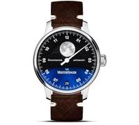 MeisterSinger Stratoskop 43mm Lederband ST982