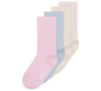 MELA 4er-Pack Bio-Socken 'Ripped', mix candy land, Gr. 35/38