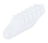 Sneakersocken 6er Pack | von MELA | Fairtrade & GOTS zertifiziert WEISS 43-46