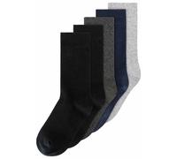MELA Basic Socken 5 Paare aus 100% Bio-Baumwolle MIX DARK CLASSICS 43-46