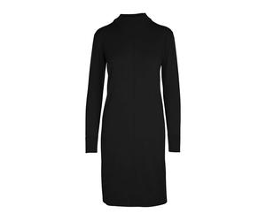 MELA Bio-Damen-Midikleid 'HARLEEN', langarm, schwarz, Gr. S