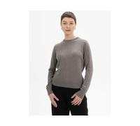 MELA Bio-Damen-Pullover 'DHANA' mit Rundhalsausschnitt, bear melange, Gr. S