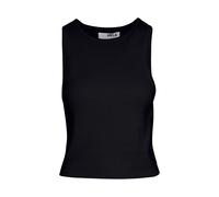 MELA Bio-Damen-Stricktop "NIKARA" ärmellos, schwarz, Gr. S