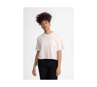 MELA Bio-Damen-T-Shirt 'DESNA' mit Rundhalsausschnitt, cream melange, Gr. L
