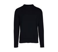 MELA Bio-Herren-Feinstrick-Pullover 'HIMAL' mit Rundhalsausschnitt, navy, Gr. XL