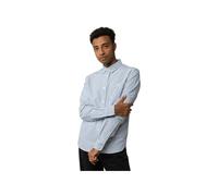 MELA Bio-Herren-Hemd 'AJAY' blue stripes, Gr. S