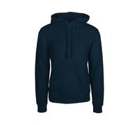 MELA Bio-Herren-Hoodie 'TICAN' mit aufgesetzten Fronttaschen, navy, Gr. M