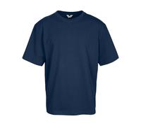 MELA Bio-Herren-T-Shirt 'BHAJAN' mit überschnittenen Schultern, dunkelblau, Gr. M