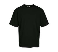 MELA Bio-Herren-T-Shirt 'BHAJAN' mit überschnittenen Schultern, schwarz, Gr. XL