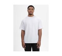 MELA Bio-Herren-T-Shirt 'BHAJAN' mit überschnittenen Schultern, weiß, Gr. M