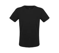 MELA Bio-Herren-T-Shirt schwarz, Gr. S