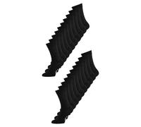MELA Bundle Socken Mehrfach Pack SCHWARZ 39-42