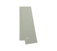 MELA Jacquard Strick Schal Style ASMEE aus 100% Bio-Baumwolle GREEN CLAY onesize