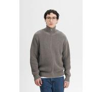 MELA Rippstrick Jacke Style TAKSH aus 100% Bio-Baumwolle BEAR MELANGE M