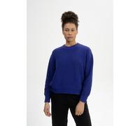 MELA Rippstrick Pullover Style ADAH aus 100% Bio-Baumwolle BOLD BLUE XL