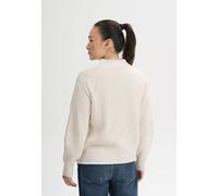 MELA Rippstrick Troyer Style KIMAYA aus 100% Bio-Baumwolle CREAM MELANGE XL