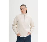 MELA Rippstrick Troyer Style KIMAYA aus 100% Bio-Baumwolle CREAM MELANGE XS